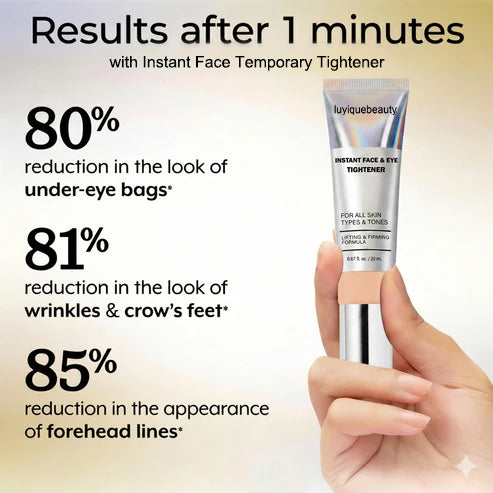 luyiquebeauty™ Instant Face Temporary Tightener – Instant visible results in 60 seconds
