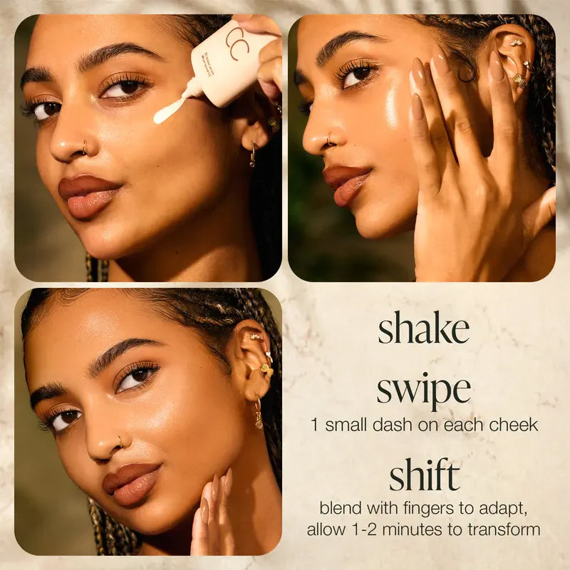 ✨CC color-correcting tinted serum