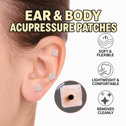 ✨ Medazy™ Acupressure Ear Clips – Support Circulation, Reduce Puffiness, Relax & Sleep Better ✨