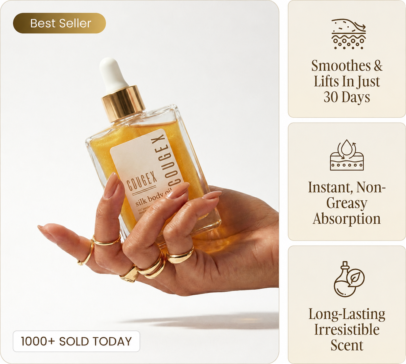 🔥LAST DAY Buy 1 Get 1 Free🔥Cougex® Silk Body Oil