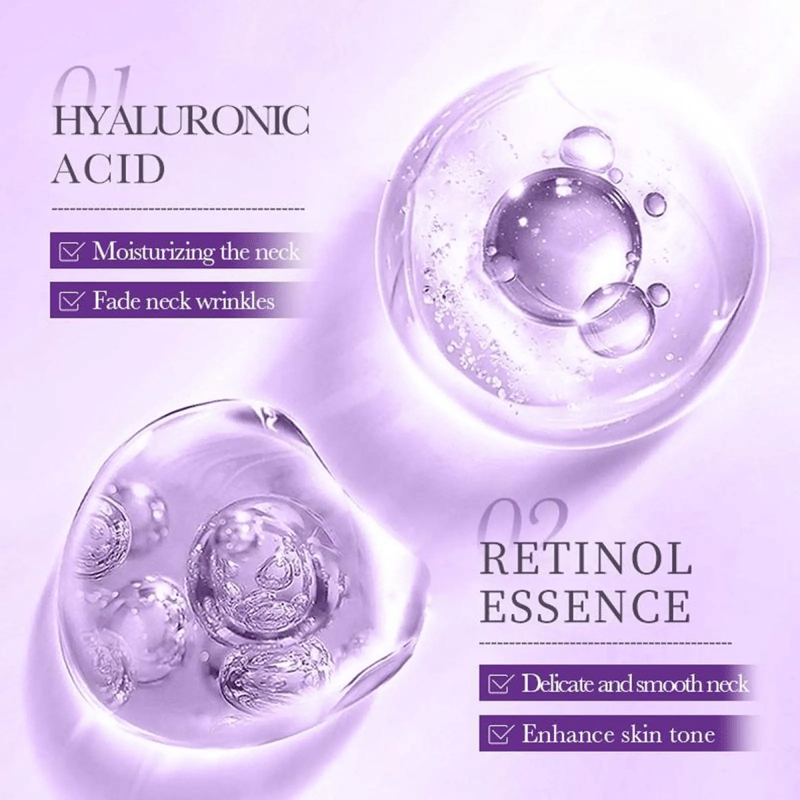 ✨Instant Neck Lift Cream  — 🧴 Infused with Retinol & Hyaluronic Acid | Firms the Neck, Reduces Wrinkles & Double Chin