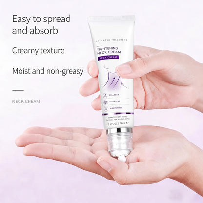 ✨Instant Neck Lift Cream  — 🧴 Infused with Retinol & Hyaluronic Acid | Firms the Neck, Reduces Wrinkles & Double Chin