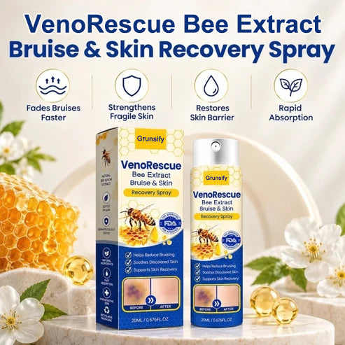 Grunsify VenoRescue Bee-Extract bruise skin recovery spray