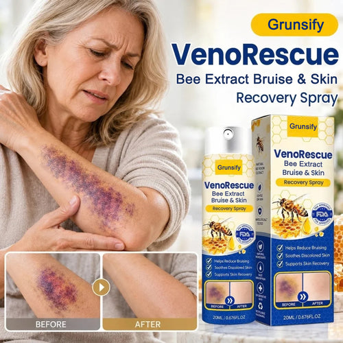 Grunsify VenoRescue Bee-Extract bruise skin recovery spray