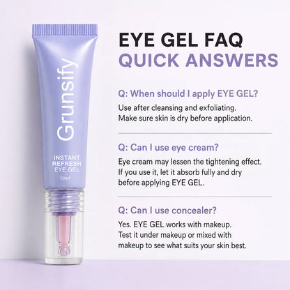 Instant Refresh Eye Gel — Reduce the Look of Eye Bags in Minutes 🔥