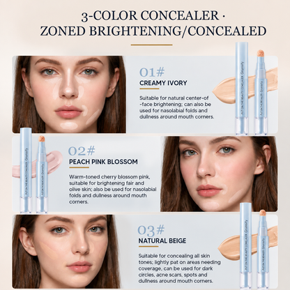 💝 Today Only — 50% Off 💝 Concealer Pen – Brightens, color-corrects, and provides long-lasting coverage